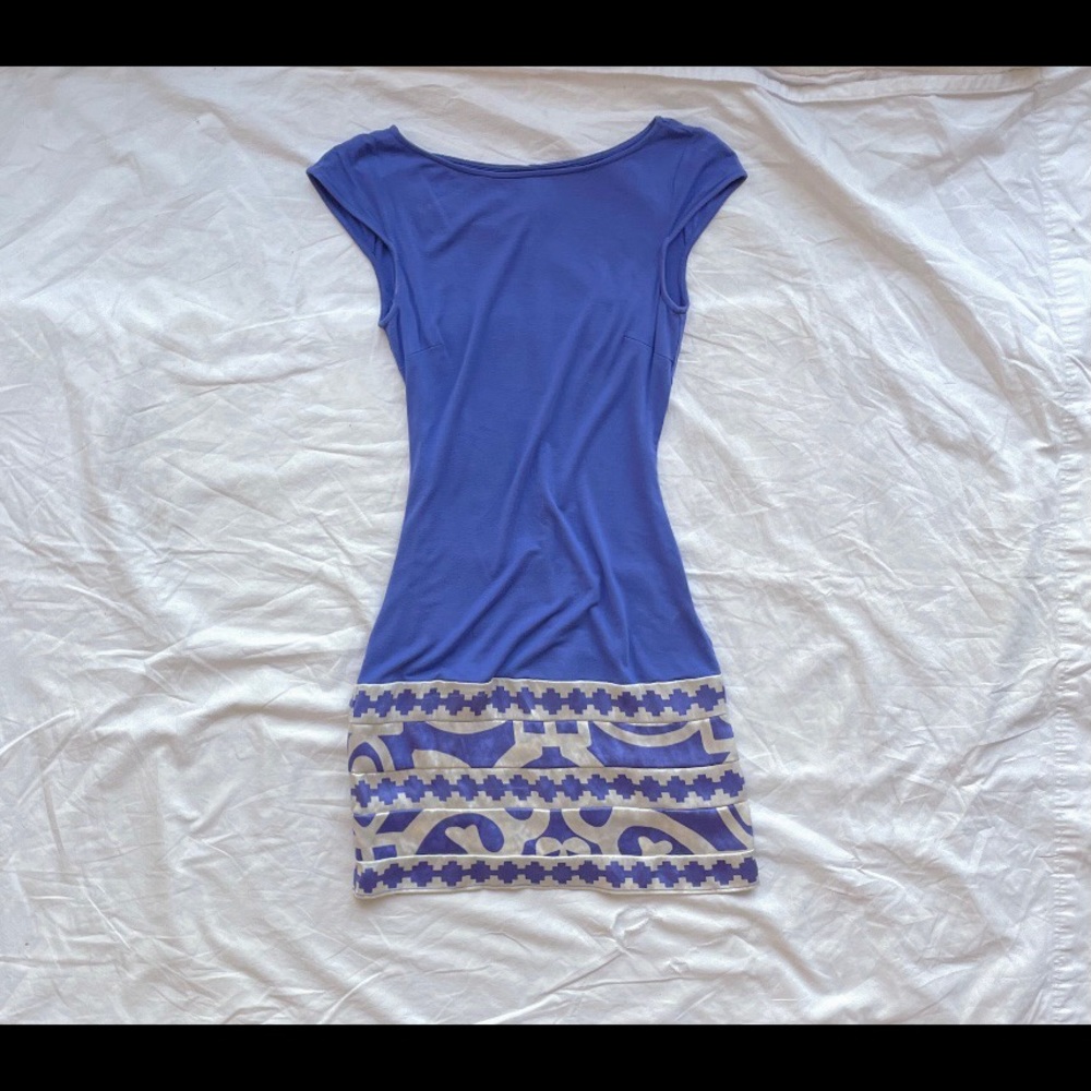 Bodycon Periwinkle Shirt Dress from Guess by Marciano